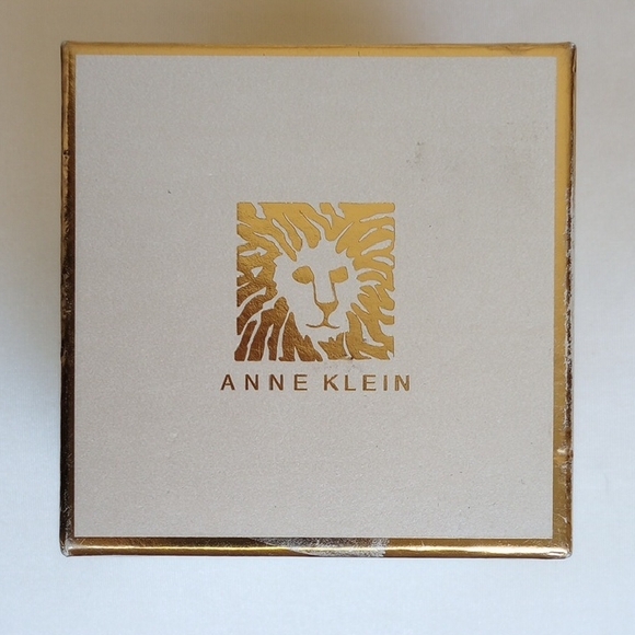 NIB Anne Klein Pave' Encrusted Dragon Pin Gift Box Ruby Eye Faux Pearl - Picture 6 of 7